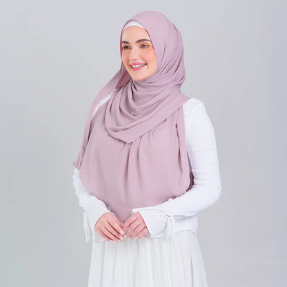 Tag n' Go Max [2M] | Premium Korean Chiffon in Blush Pink