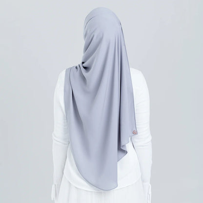 Tag n' Go Max [2M] | Premium Korean Chiffon in Light Platinum