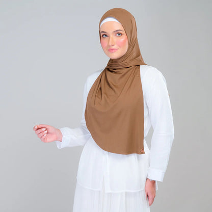 Instant Tag n' Go Butterfly | Ribbed Jersey in Mocha Taupe