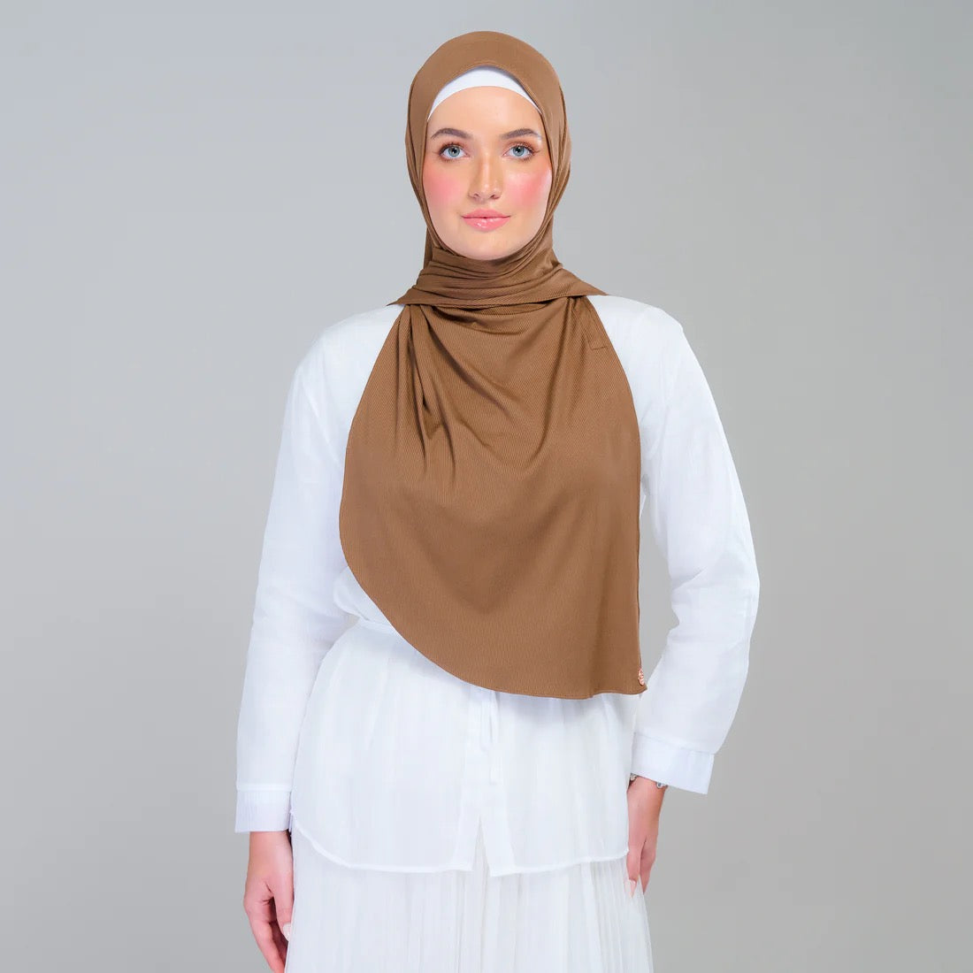 Instant Tag n' Go Butterfly | Ribbed Jersey in Mocha Taupe