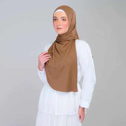 Instant Tag n' Go Butterfly | Ribbed Jersey in Mocha Taupe