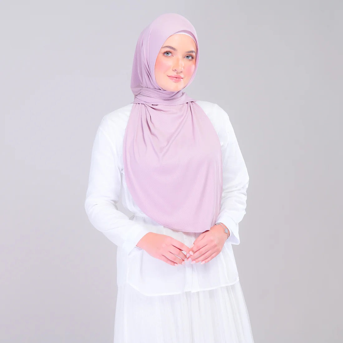 Instant Tag n' Go Butterfly| Ribbed Jersey in Nude Lilac