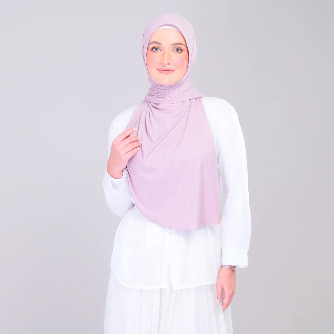 Instant Tag n' Go Butterfly| Ribbed Jersey in Nude Lilac