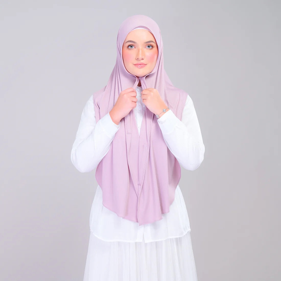 Instant Tag n' Go Butterfly| Ribbed Jersey in Nude Lilac