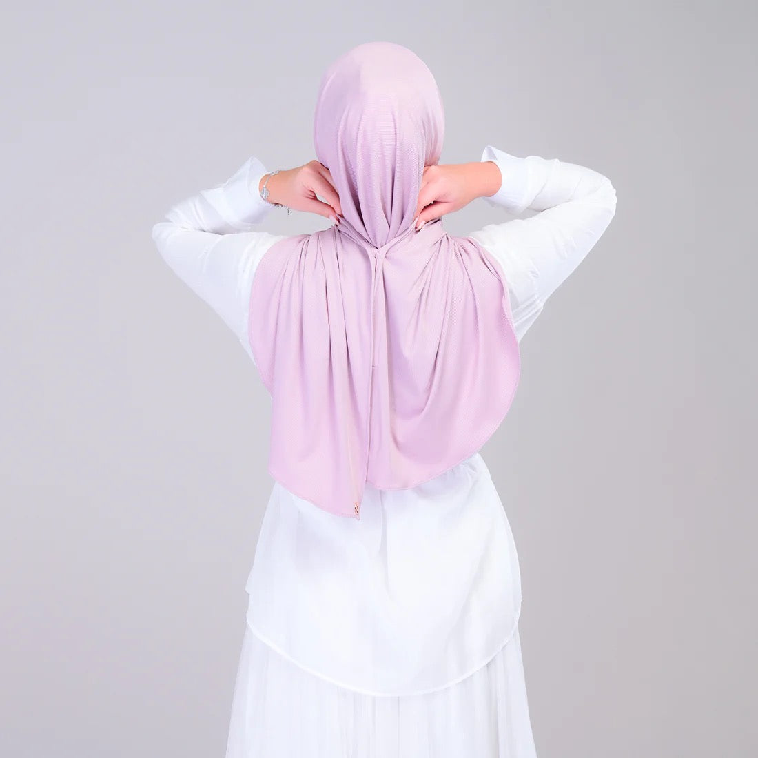 Instant Tag n' Go Butterfly| Ribbed Jersey in Nude Lilac