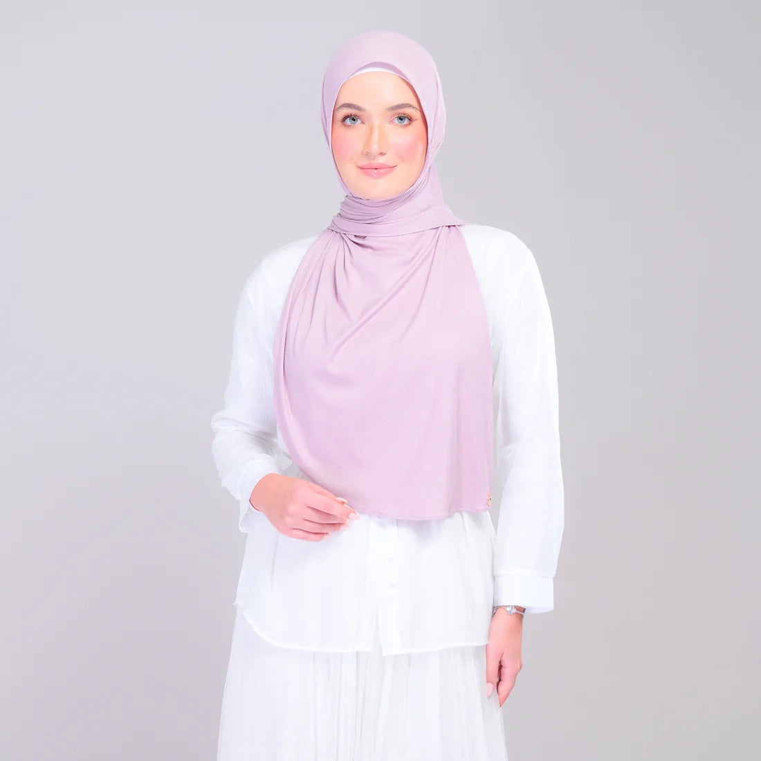 Instant Tag n' Go Butterfly| Ribbed Jersey in Nude Lilac