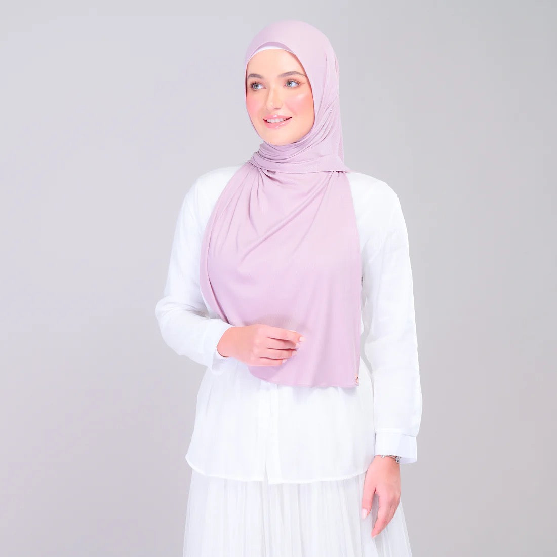 Instant Tag n' Go Butterfly| Ribbed Jersey in Nude Lilac