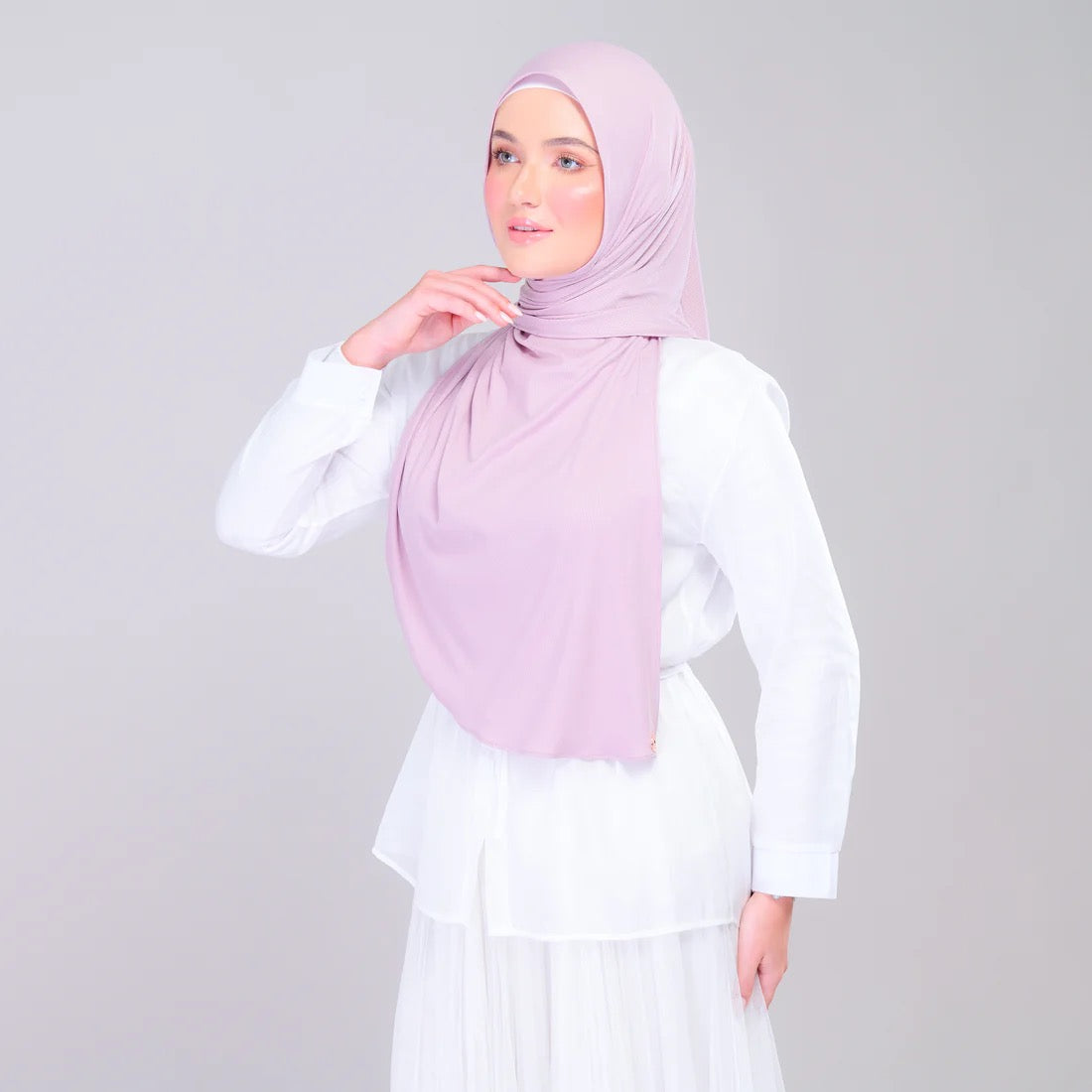 Instant Tag n' Go Butterfly| Ribbed Jersey in Nude Lilac