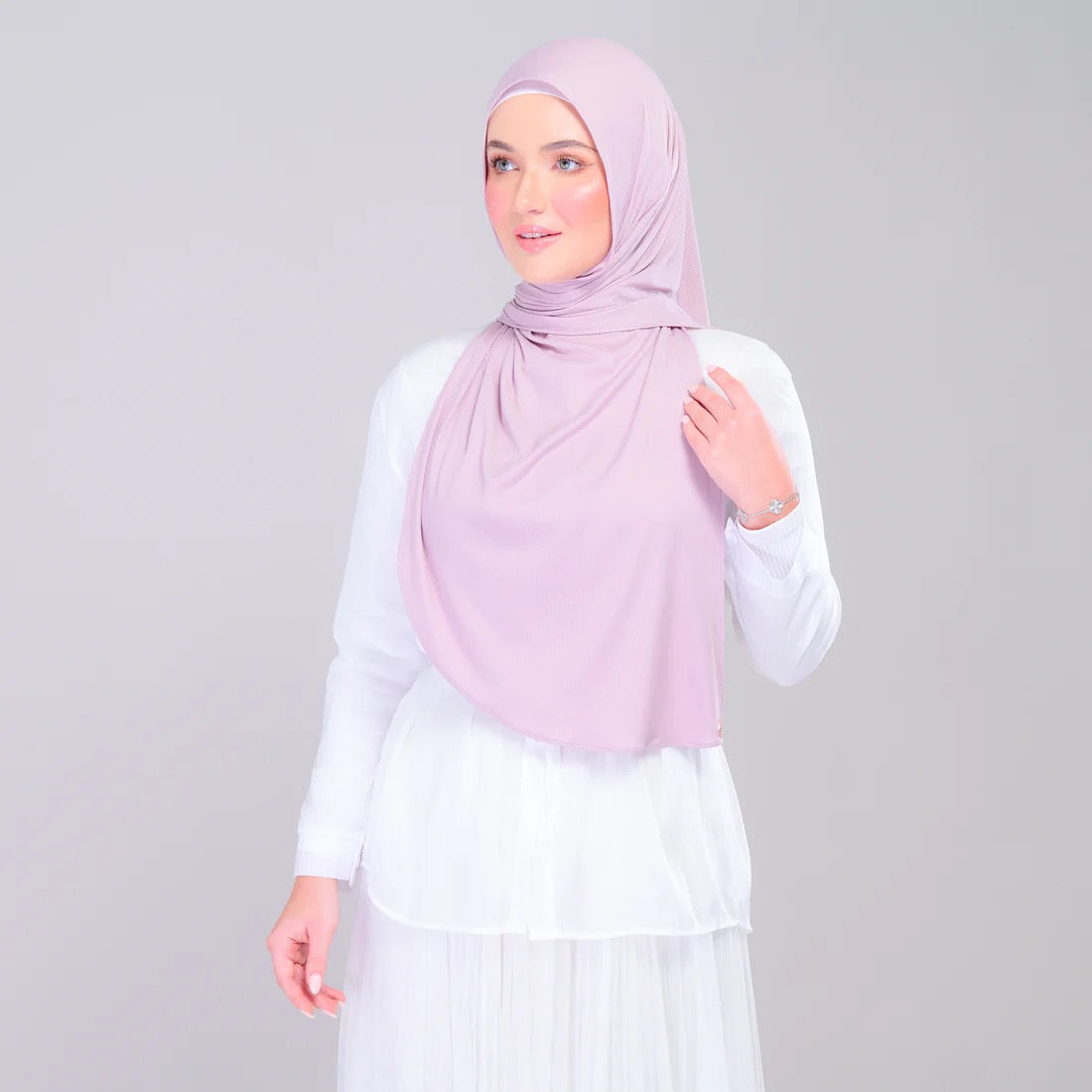 Instant Tag n' Go Butterfly| Ribbed Jersey in Nude Lilac