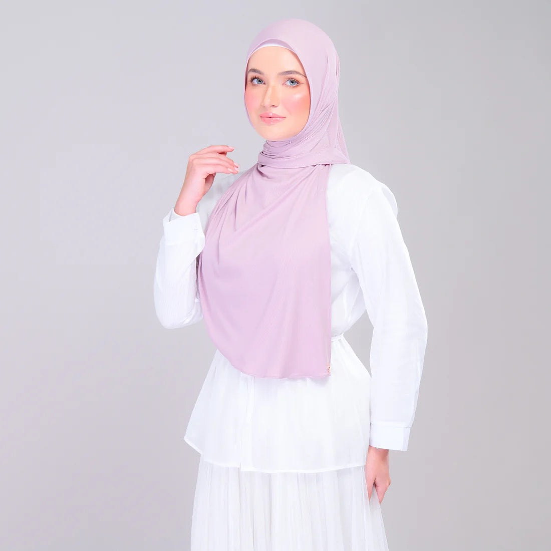 Instant Tag n' Go Butterfly| Ribbed Jersey in Nude Lilac