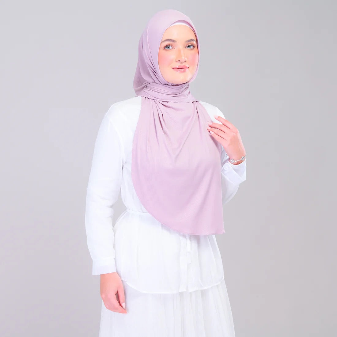 Instant Tag n' Go Butterfly| Ribbed Jersey in Nude Lilac