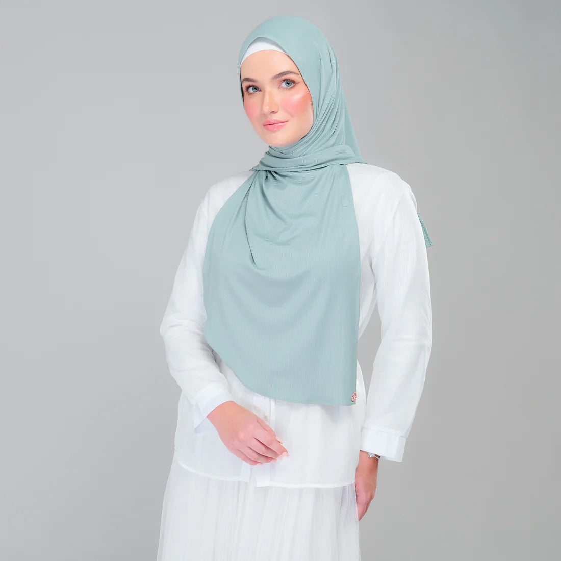 Instant Tag n' Go Butterfly | Ribbed Jersey in Dusty Green