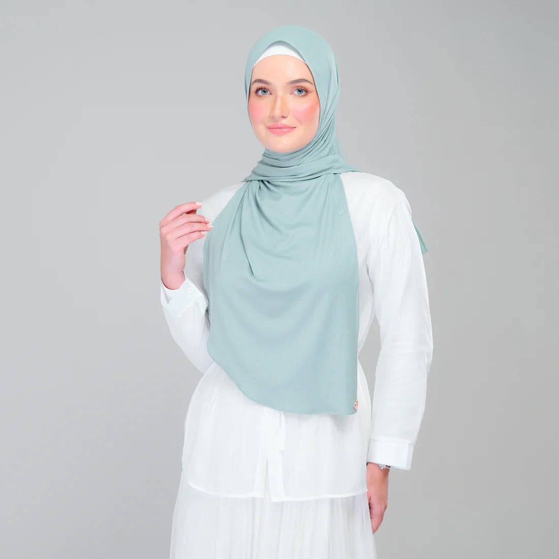 Instant Tag n' Go Butterfly | Ribbed Jersey in Dusty Green