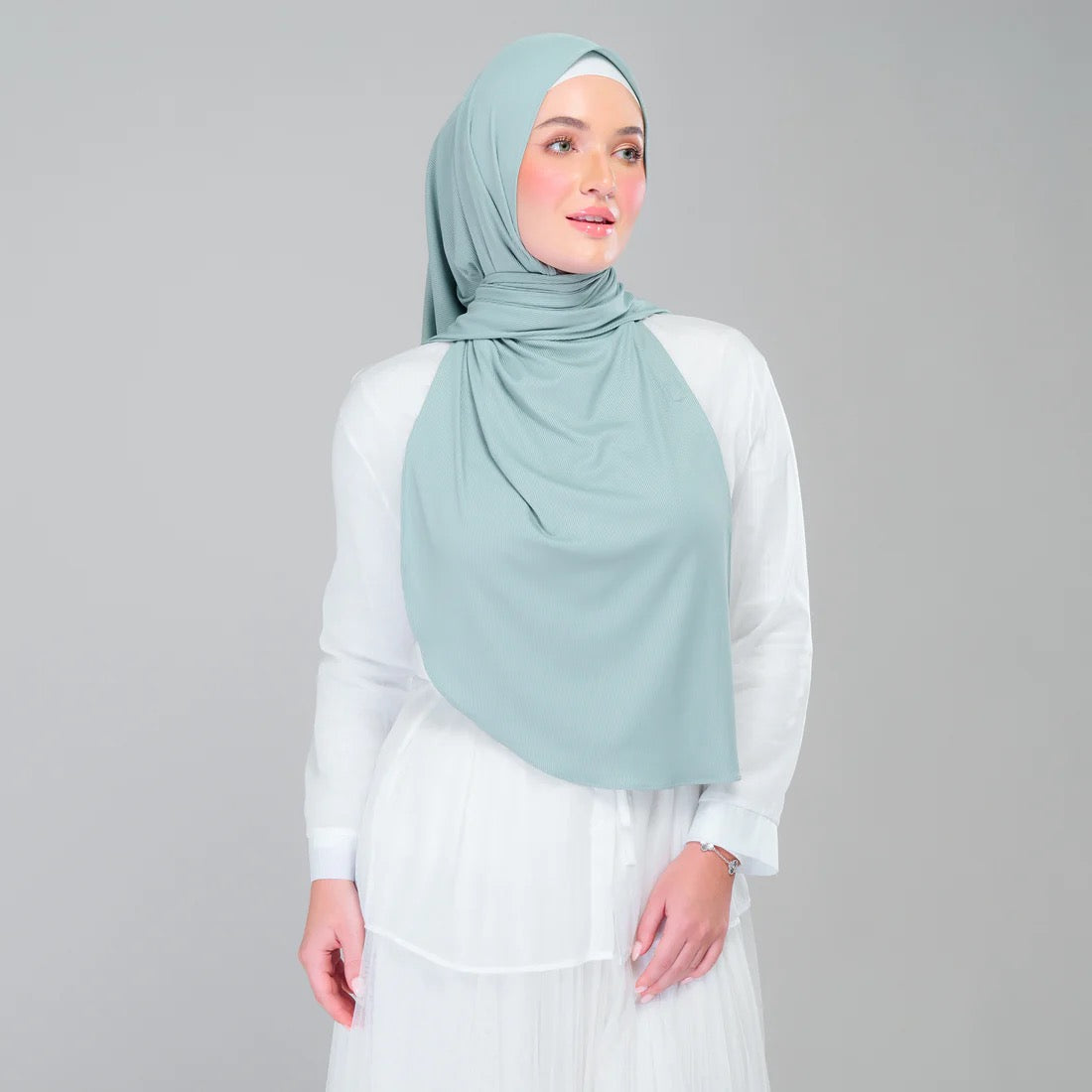 Instant Tag n' Go Butterfly | Ribbed Jersey in Dusty Green