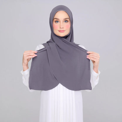 Instant Tag n' Go Butterfly | Textured Chiffon in Dark Grey