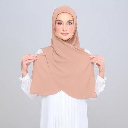 Instant Tag n' Go Butterfly | Textured Chiffon in Dark Latte