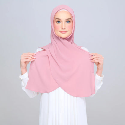 Instant Tag n' Go Butterfly | Textured Chiffon in Dusty Pink