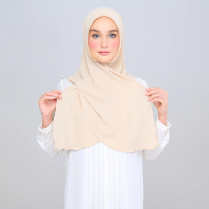 Instant Tag n' Go Butterfly | Textured Chiffon in Light Nude