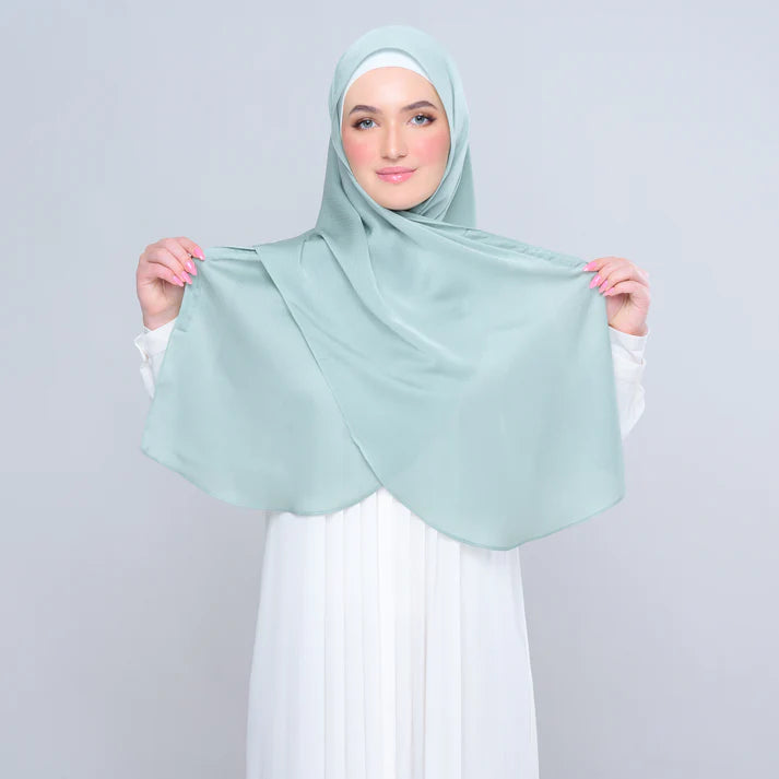 Instant Tag n' Go Butterfly | Textured Satin in Mint Green